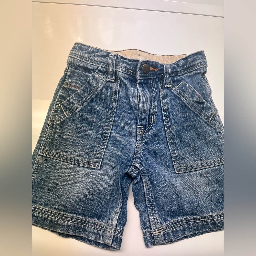GAP Classic Blue Denim toddler jean shorts